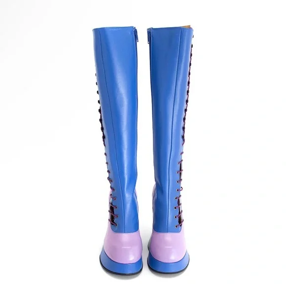 Grand National Tall Platform Boot. Fluevog. - Picture 4 of 8